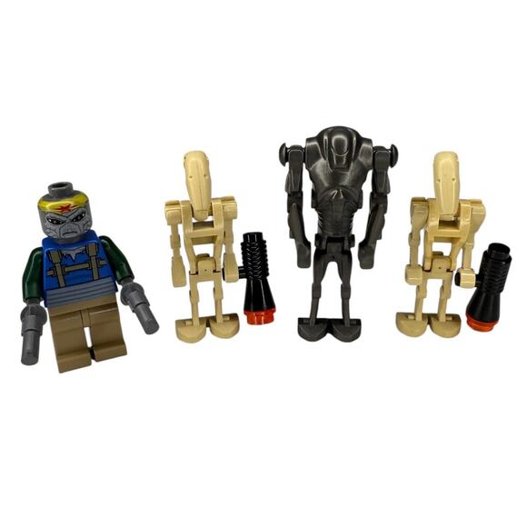 Lego Star Wars Bundle Battle Droids, Battle Droid, Turk Falso Minifigures - Picture 11 of 11